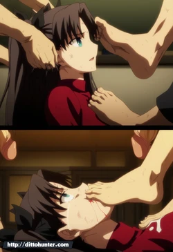 [Ditto Seeker] [Requested] Rin Tohsaka (Fate) sex with students [Ai Generated]