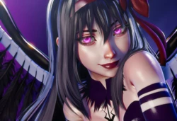 dreson [ai-generated] luffy x homura