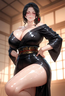 [Latex Mba] Lady Muzan Kibutsuji - Demon Slayer [Patreon] [Uncensored] [AI Generated]