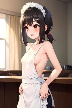 [Patreon]Sunflower Girl 240402美遊1_ヌードエプロン[AI Generated]