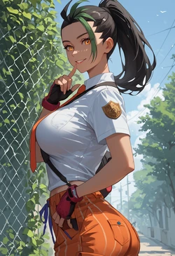 [euskyart] - Nemona (Pokemon) (Patreon) (AI Generated)