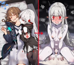 [贱兔]被同化为扶她吸血鬼的女博酱[AI Generated]