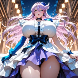 [AI Generated] Cure Moonlight(キュアムーンライト)