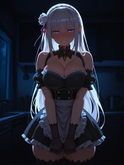 [Waifu Invokers] Emilia | Re:Zero kara Hajimeru Isekai Seikatsu ❄️ (Patreon) (Patreon) [AI Generated]