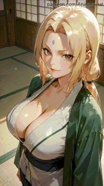 [ ANIMMORTAL - ANIMATED - 动画 ]  Naruto - Tsunade - Animation set [AI Generated]