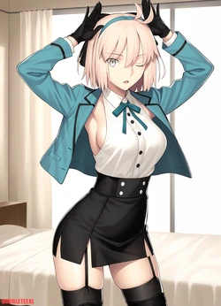 [BubbleTeeXL🔞] Okita Souji (Fate Grand Order)(Patreon) (AI Generated)