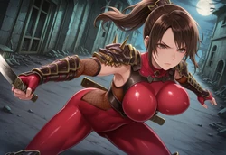 Taki x Tentacle Monster - EROQUIS! (Butcha-U) Style [AI Generated]