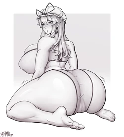 [Kamu33] Yukari's Butt (Touhou)
