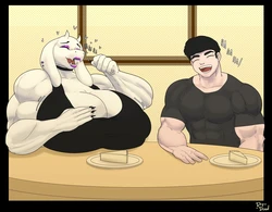 [Dry Dood] Goth Toriel Commission (Undertale)