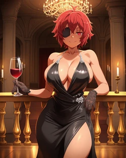 Hephaestus | Danmachi | Gala Night 🍷🔥 waifuinvoker ai generated