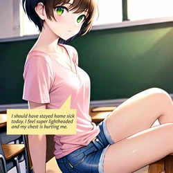 Classroom Breast Expansion [AI Generated]