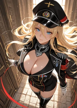 [AI Generated] bismarck (azur lane)