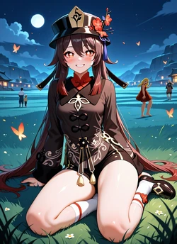Lusty Hu Tao x Hilichurls [AI Generated]
