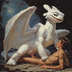 Human x Furry - HTTYD How To Train Your Dragon [AI Generated]