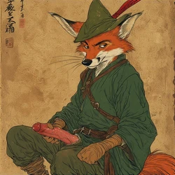 Furry Solo - Disney's Robin Hood[AI Generated]