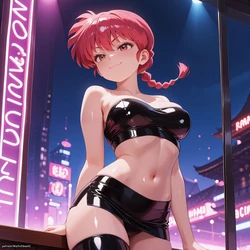 [WaifuVibesAI] Ranma 1/2 - Ranma Saotome (Female) (Patreon) [Ai Generated]