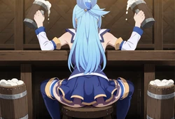 Aqua - KonoSuba (32 images) kranken ai generated