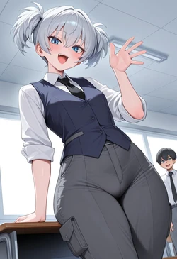 [Akuma AI] Nagisa's Secret Job [AI Generated]