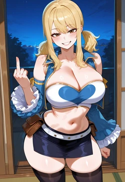 [IceFlower] Lucy Heartfilia (Fairy Tail) [AI Generated]
