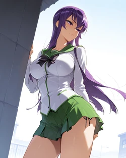 [Patreon] (Illuminouz) Saeko Busujima (AI Generated)