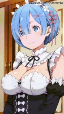 [ ANIMMORTAL - ANIMATED - 动画 ]   ReZero - Rem -  Animation set [AI Generated]