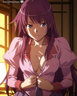[KitsuneArtworks] Hitagi Senjougahara (Bakemonogatari)(AI Generated)