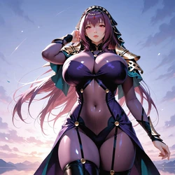 Watage - 040_Scathach(スカサハ) 422pics (Patreon) (AI Generated)