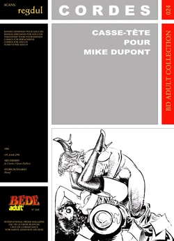 [Bédé Adult 24] Jo Cordès & Henef - Casse-tête pour Mike Dupont