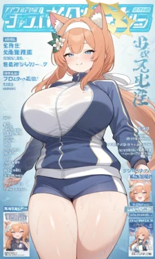 Iochi Mari gym - blue archive [AI Generated]