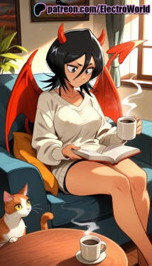 [ElectroWorld] - Kuchiki Rukia (Bleach) [AI Generated]