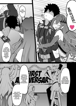 [Corundum] Master no Furete wa Ikenai Bubun o Ijitte shimau Baobhan Sith | Baobhan Sith interfere na privacidade de seu mestre (Fate/Grand Order) [Portuguese-BR]