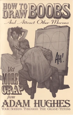 [Adam Hughes] How To Draw Boobs And Attract Other Morons
