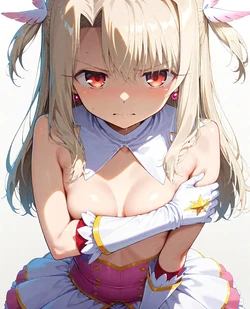 Illya defeat and raped by orc[AI Generated]