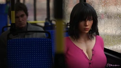 [Otacon212] Scarlett suck cock at the bus