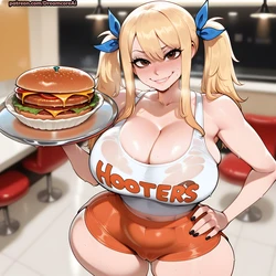 Set - 222 Lucy Heartfilia BWC dreamcoreart ai generated