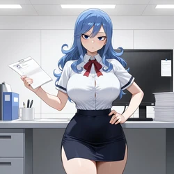 Juvia's Office Heat akuma ai ai generated