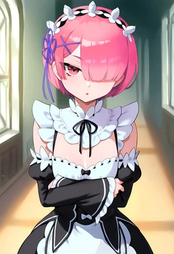 PandAI Rem & Ram (Re:Zero) (AI Generated)