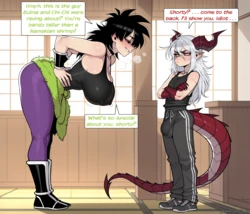 [11_22]Genderswapped Broly x Josay Comic[AI Generated]