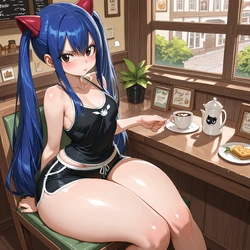 Akuma ai Wendy Dragon Tamer (Fairy Tail) [AI Generated]