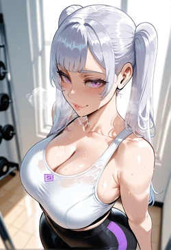 [Miyu] Noelle Silva: Royal Warm-Up [AI Generated]