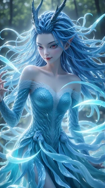 [AI Generated]1098 哪吒-西海龙王 敖闰