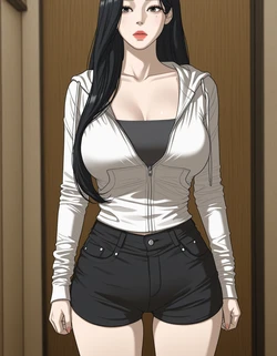 [ai generated] 한예나(Han+Yena) - 종말이 찾아왔다