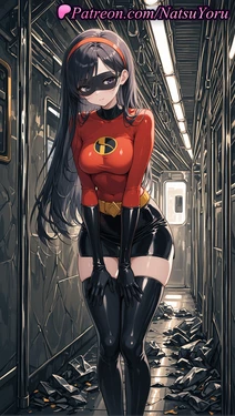[NatsuYoru] Violet Parr (The Incredibles) [AI Generated]