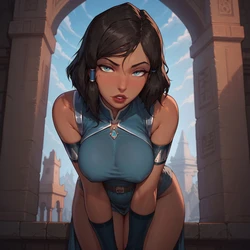[Our Lady of Thickness] Korra (Avatar) [AI Generated]