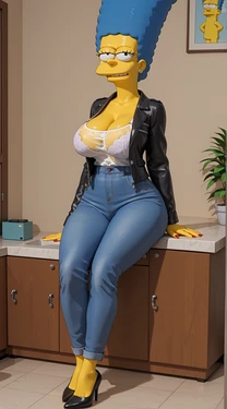 [nethoc's] Marge Simpson [AI Generated]