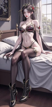 完美世界 婚服火灵儿 wanmeishijie huolinger [AI Generated]