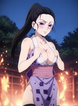 [KurabuBosu] Hinatsuru (Kimetsu no Yaiba)(AI Generated)