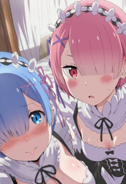 tonkotsu_soup レム&ラム (Patreon) [AI Generated]