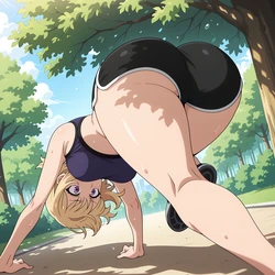 (PhibsAi) Cha Hae-in - Stamina leveling (Patreon) [Ai Generated]