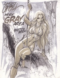 [J. Scott Campbell] More Gray Area Sketchbook